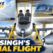 AP Singh Flies Kiran Trainer 42 Years After First IAF Sortie