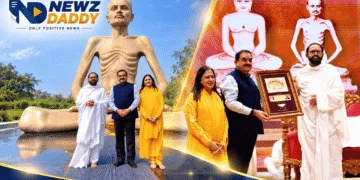 Adani Visit to Dharampur Ashram Focuses on Seva and Welfare