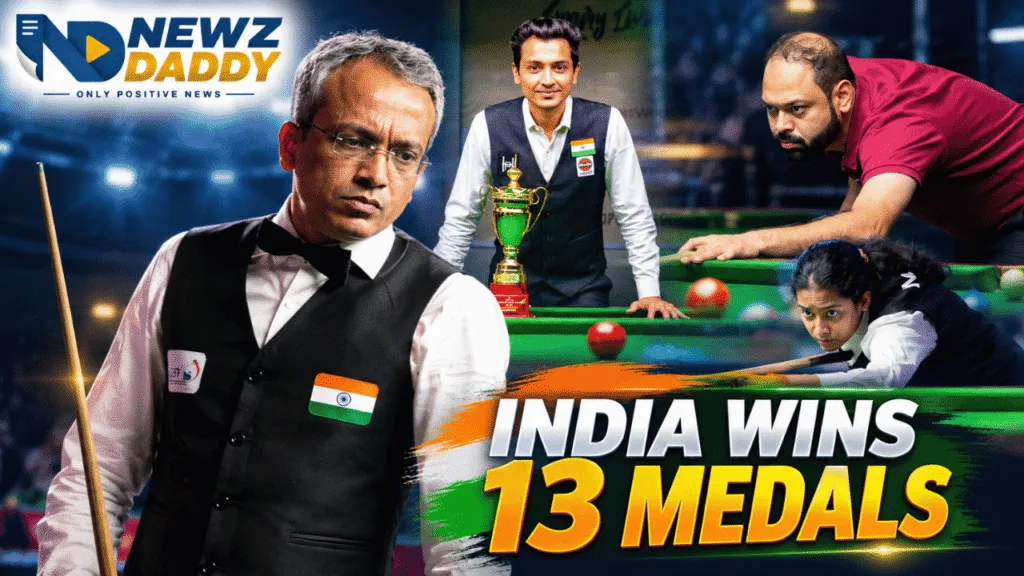 Ahmedabad Cue Sports Meet Ends with India Leading on 13 Medals