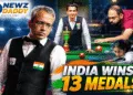 Ahmedabad Cue Sports Meet Ends with India Leading on 13 Medals