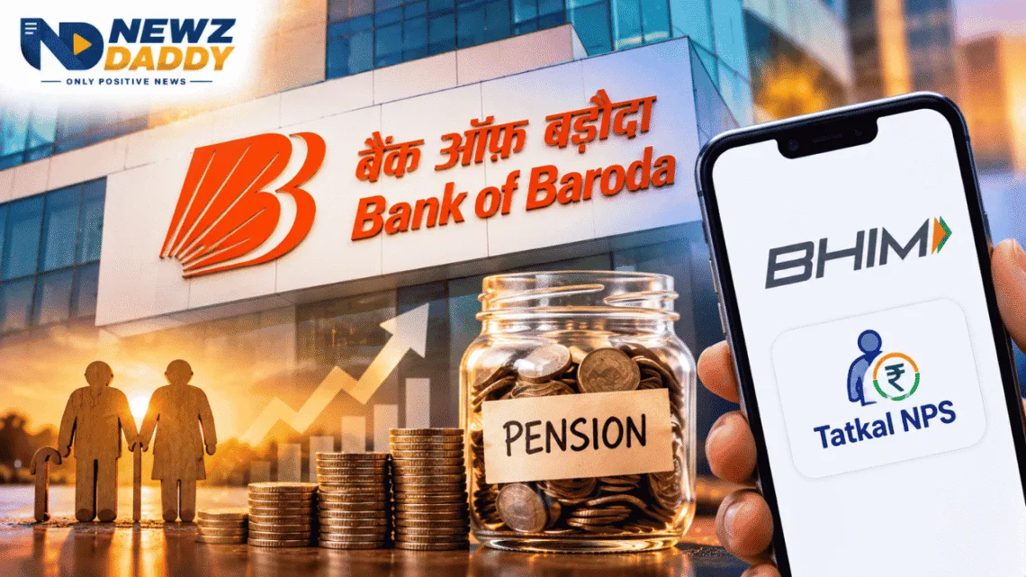 Bank of Baroda Enters Pension Fund Business in India Now