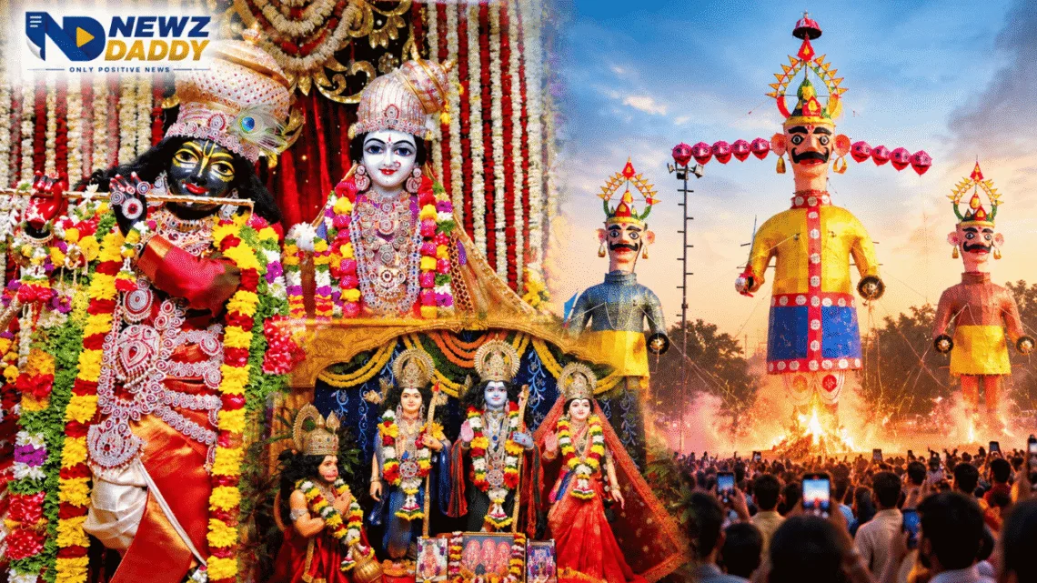 Dussehra 2026 at ISKCON Bhadaj Blends Worship and Ramayana