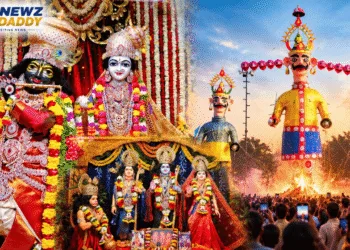 Dussehra 2026 at ISKCON Bhadaj Blends Worship and Ramayana