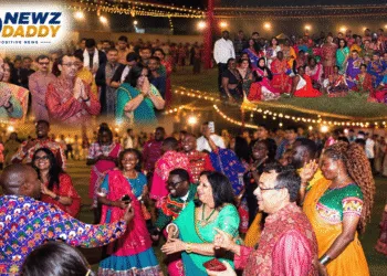 EDII Garba Night Brings 68 Delegates from 17 Countries Together