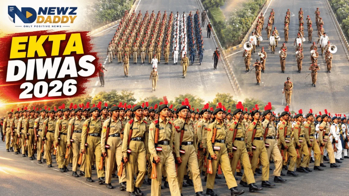 Ekta Nagar Hosts 200 NCC Cadets Ahead of Unity Day 2026