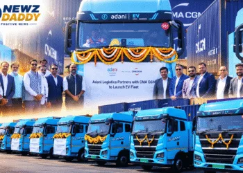 Electric Trucks Join Adani Logistics’ Container Delivery Fleet