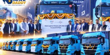 Electric Trucks Join Adani Logistics’ Container Delivery Fleet