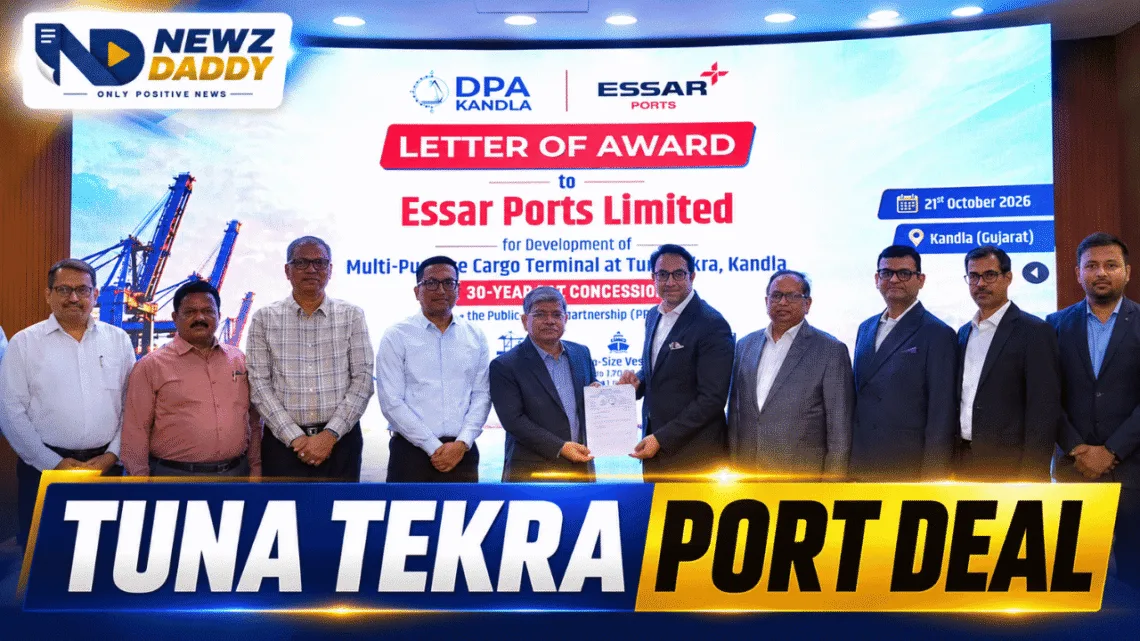 Essar Ports Wins Tuna Tekra Terminal Contract at Kandla Port