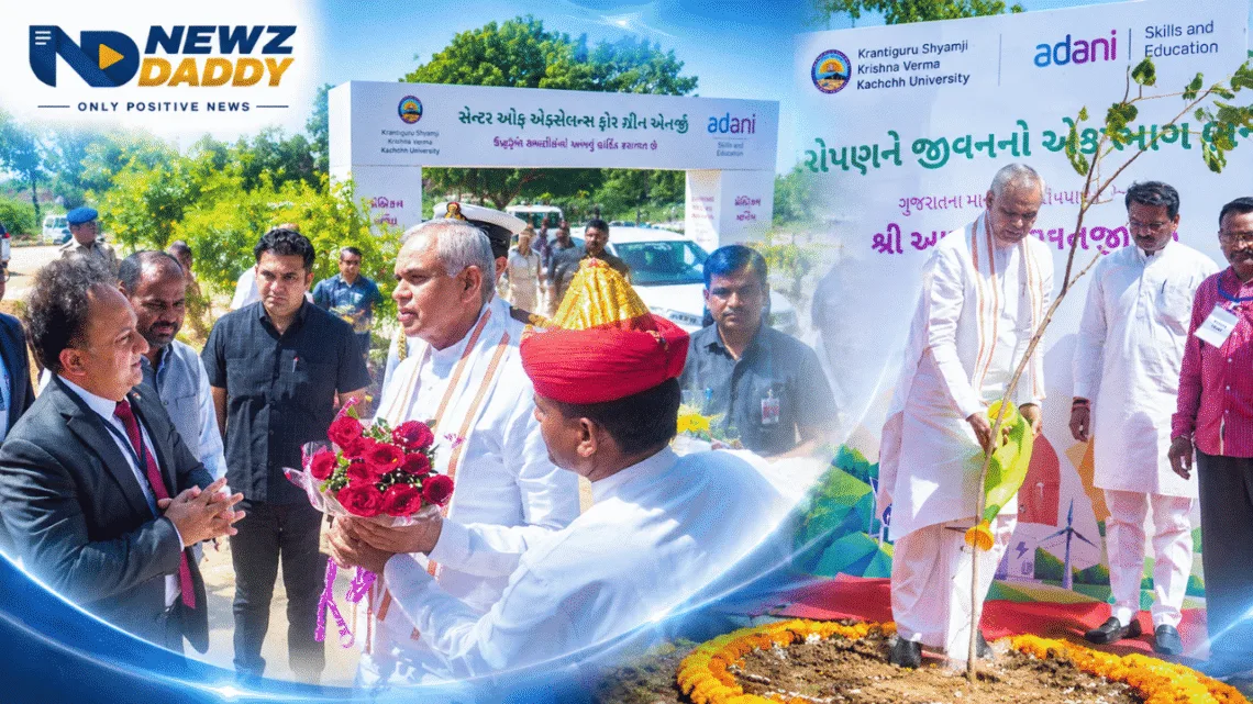 Green Energy Centre Opens at Kachchh University in Bhuj
