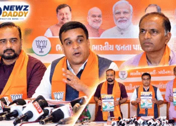 Harsh Sanghavi Presents Gandhinagar BJP Five-Year Roadmap