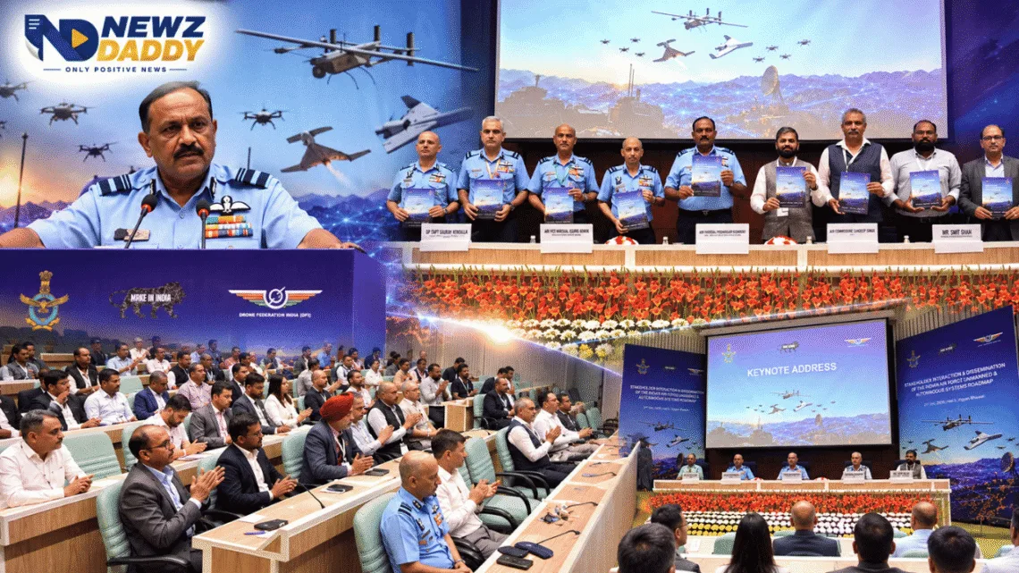 IAF Roadmap Guides Future Drone Needs At New Delhi Meeting