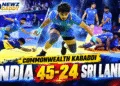 India Crushes Sri Lanka 45-24 in Commonwealth Kabaddi