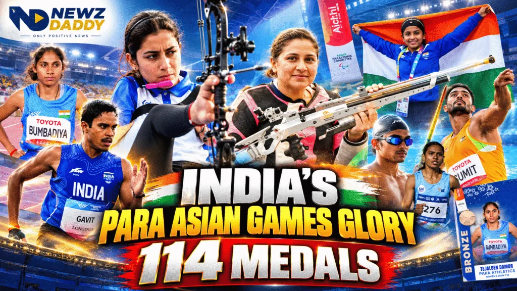 India's Outstanding Performance at the 2026 Para Asian Games