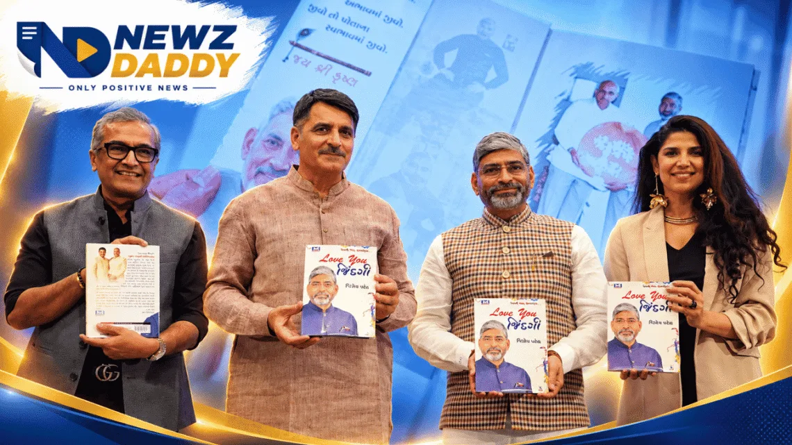 Jignesh Patel Book Launch Draws Guests to Ahmedabad AMA