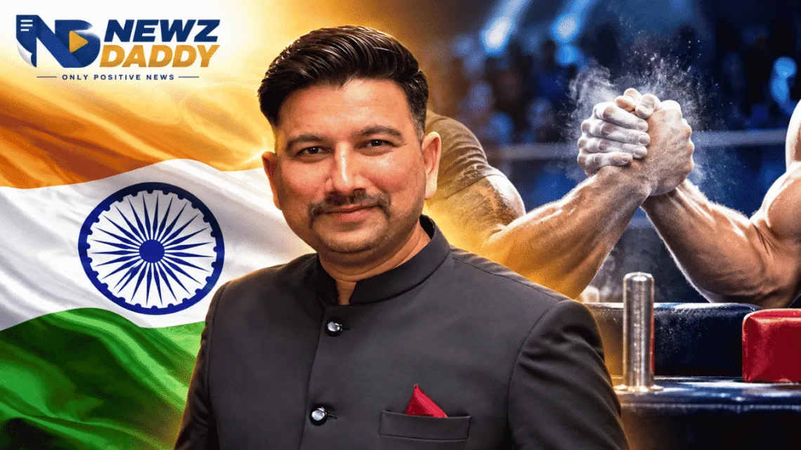 Kalpesh Sharma Joins Gujarat Armwrestling Sports Body Today