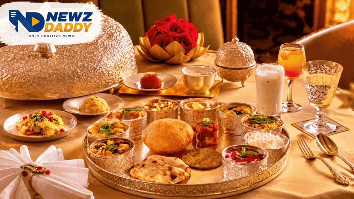 Karva Chauth Thali at ITC Narmada, Ahmedabad on October 29