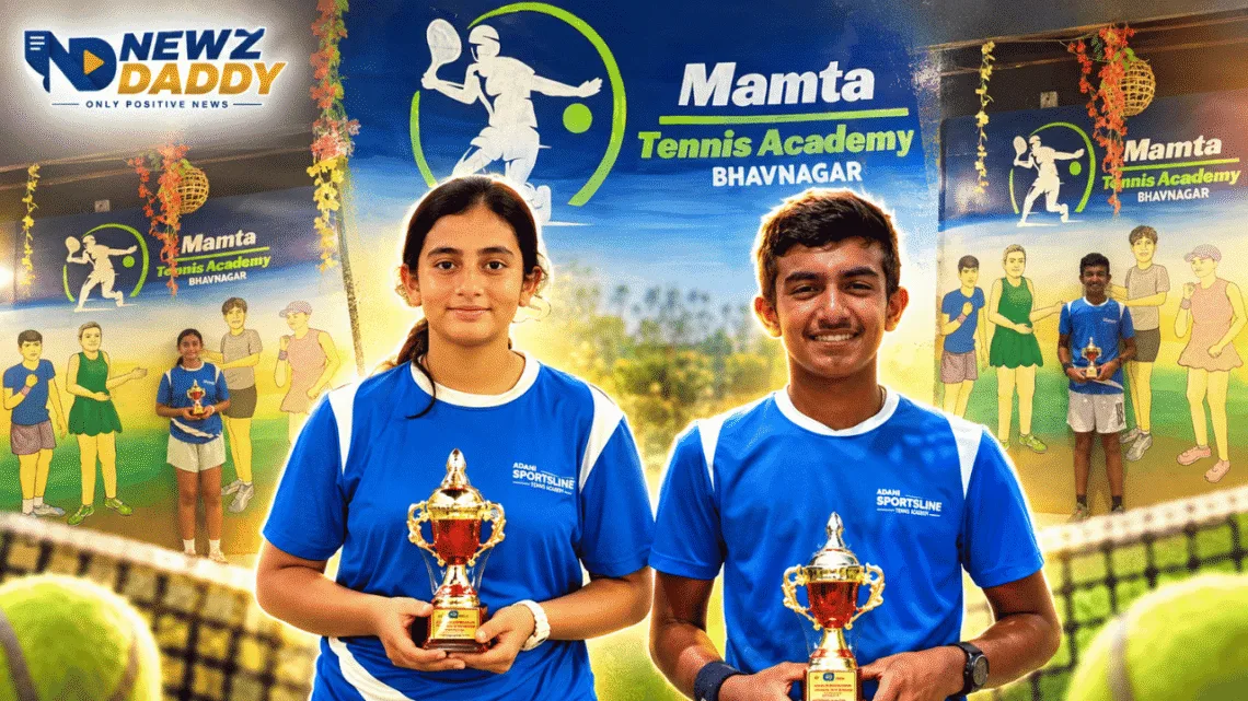 Khush Parikh, Raghavi Jajoo Finish as Runners-Up in Bhavnagar