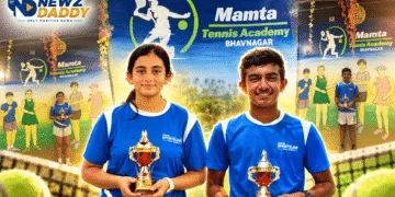 Khush Parikh, Raghavi Jajoo Finish as Runners-Up in Bhavnagar