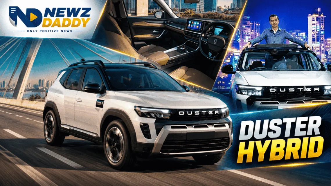 New Duster Hybrid Brings Self-Charging Technology to India