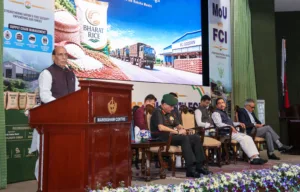 Rajnath Singh Launches Bharat Rice as Army Signs FCI Pact