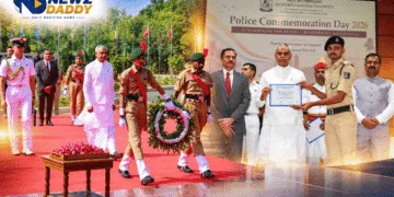 Police Martyrs Honoured at Rashtriya Raksha University Event
