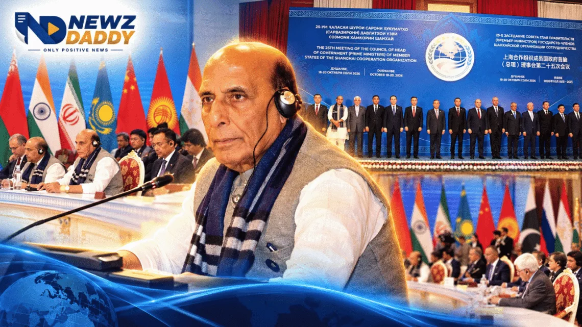 Rajnath Singh Backs SCO Trade Plan for 2026-2030 in Dushanbe
