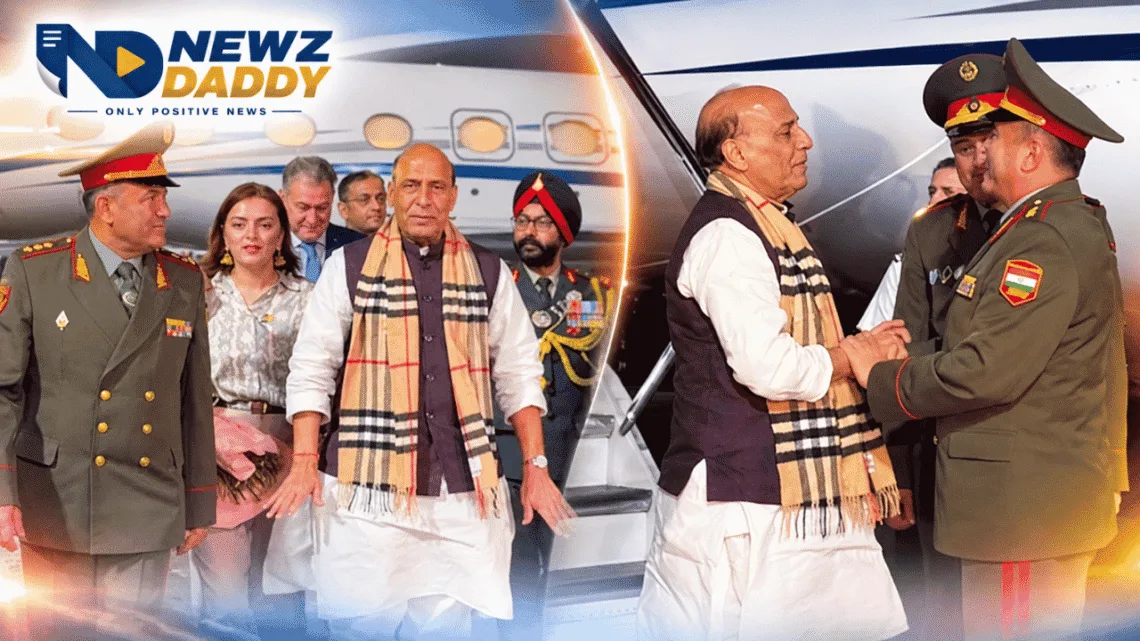Rajnath Singh Represents India at SCO Meeting in Tajikistan