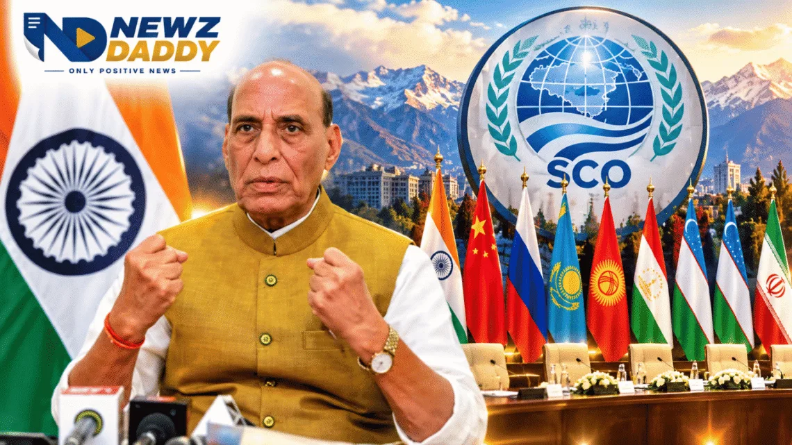 Rajnath Singh to Represent India at SCO Meeting in Tajikistan