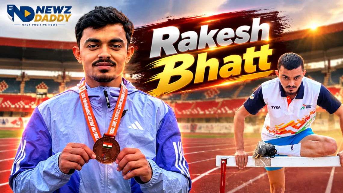 Rakesh Bhatt at Asian Para Games in Japan