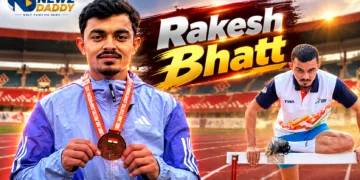 Rakesh Bhatt at Asian Para Games in Japan