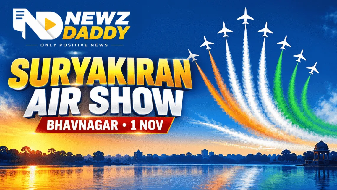 Suryakiran Air Show At Bhavnagar On Nov 1