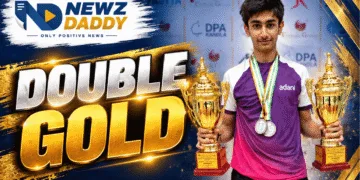 Vivaan Dave Wins Two Golds at Gujarat State Table Tennis Meet